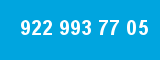 922 993 77 05 922 993 77 05